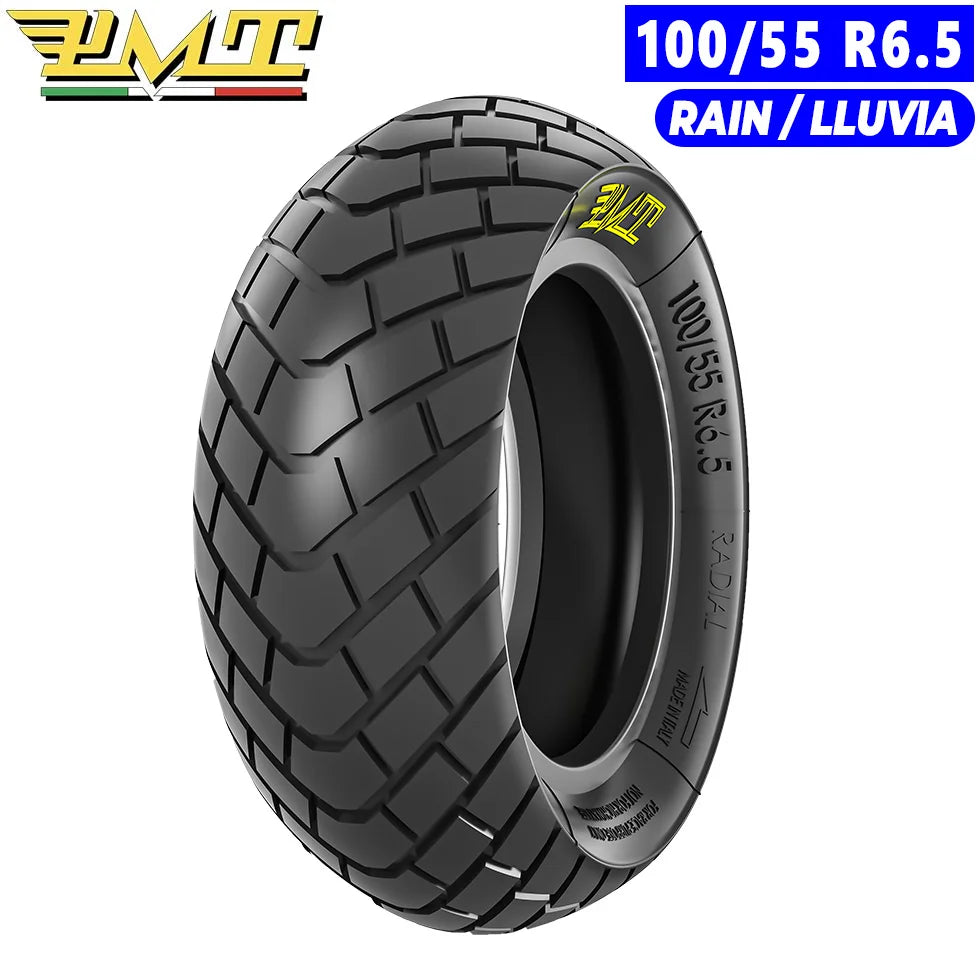 Anvelopă PMT 100/55R6,5 B Stradale, Versiune Ploaie, Racing, Tubeless