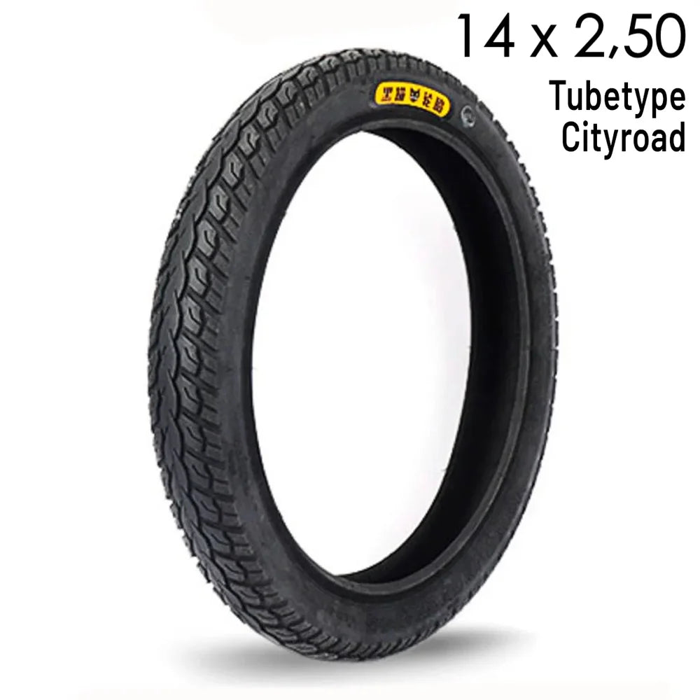 Anvelopă Blackcat 14x2.5 Tubetype (cu cameră)