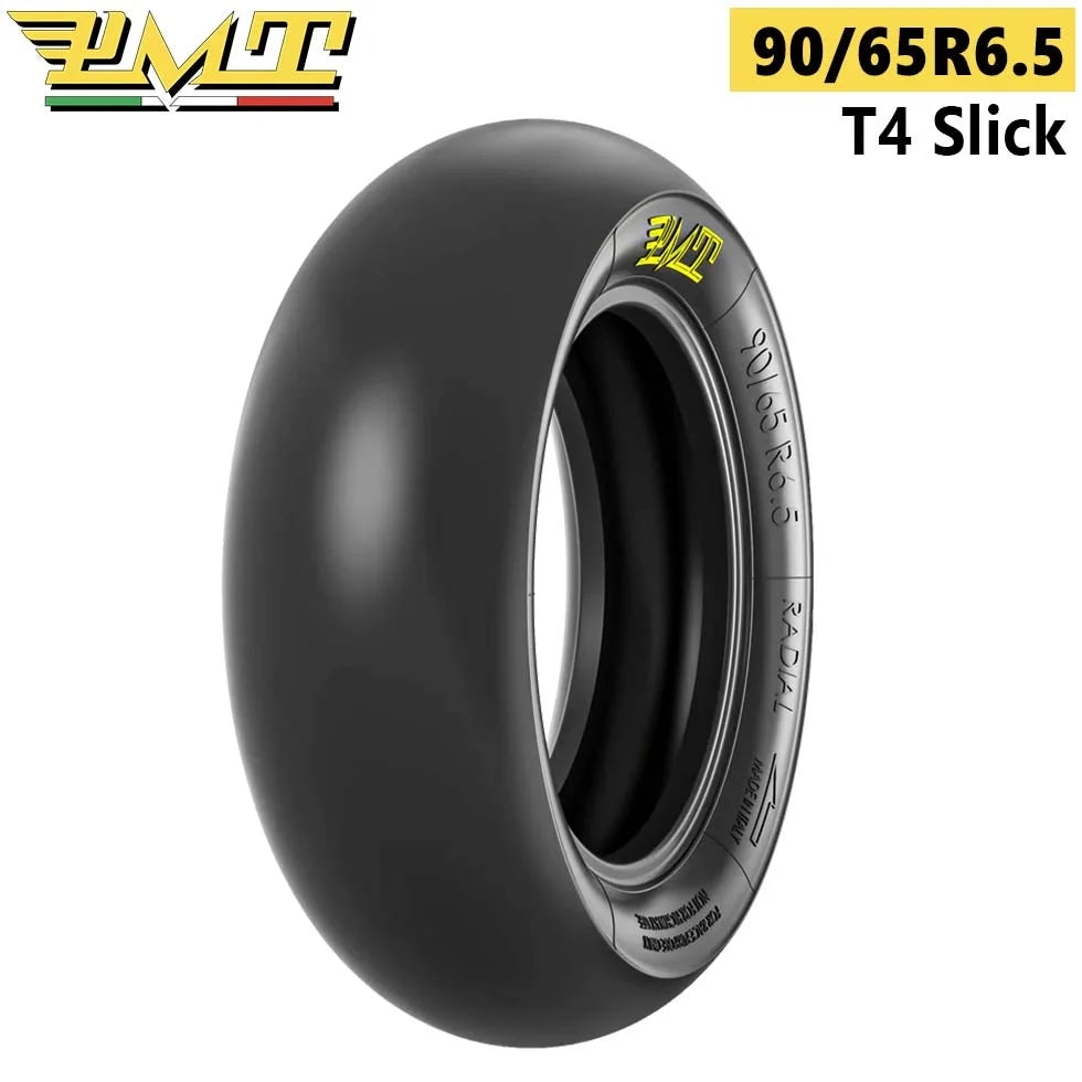 Anvelopă PMT 90/65R6,5 T4 Slick, Competiție Endurance, Racing, Tubeless