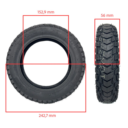 Anvelopă XUANCHENG 10x2-6.1 – Offroad, Cu Cameră (compatibil Xiaomi PRO / PRO 2)