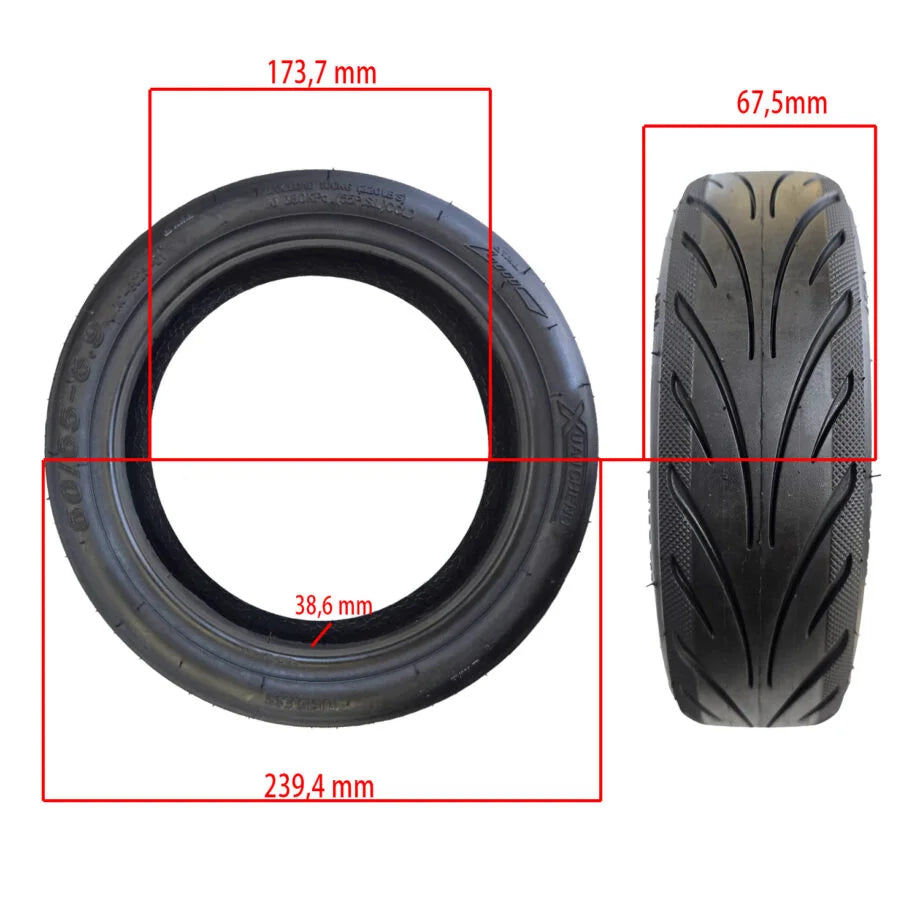 Anvelopă Xuancheng 60/65-6,9 Tubeless (cu gel antipana)