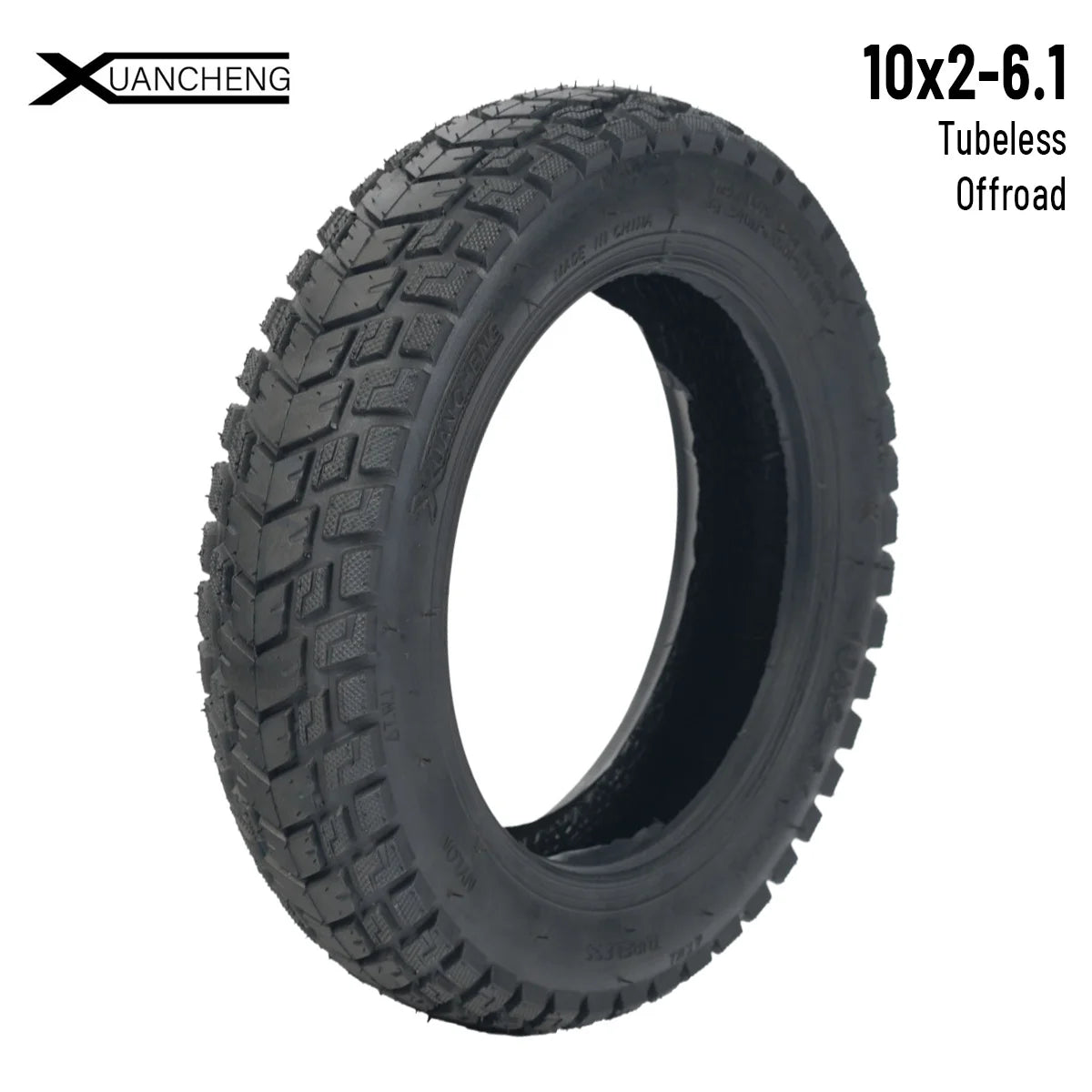 Anvelopă XUANCHENG 10x2-6.1 – Offroad, Cu Cameră (compatibil Xiaomi PRO / PRO 2)