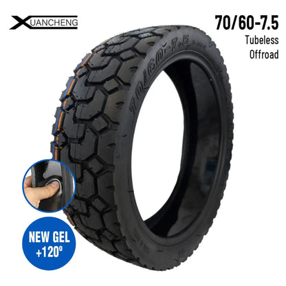 Anvelopă Xuancheng 70/60-7,5 Tubeless Offroad (cu gel antipana)