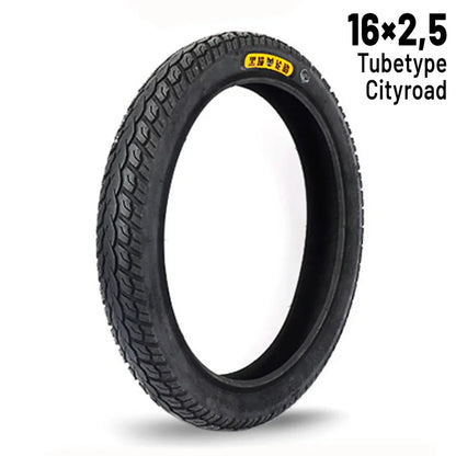 Anvelopă BLACKCAT 16x2.5 – Cu Cameră (Tubetype)