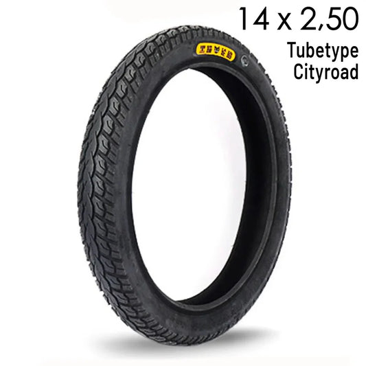 Anvelopă Blackcat 14x2.5 Tubetype (cu cameră)