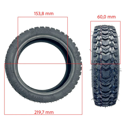 Anvelopă Suniik 50/75-6,1 (8,5×2) Offroad, Tubeless, cu gel antipană