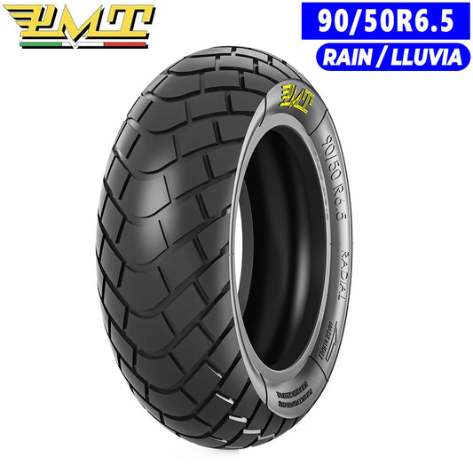 Anvelopă PMT 90/50R6,5 R Stradale, Versiune Ploaie, Racing, Tubeless