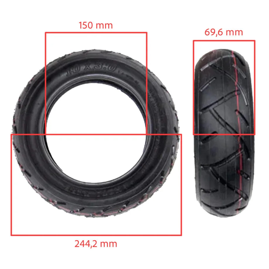 Anvelopă 10×3-6 Tubetype
