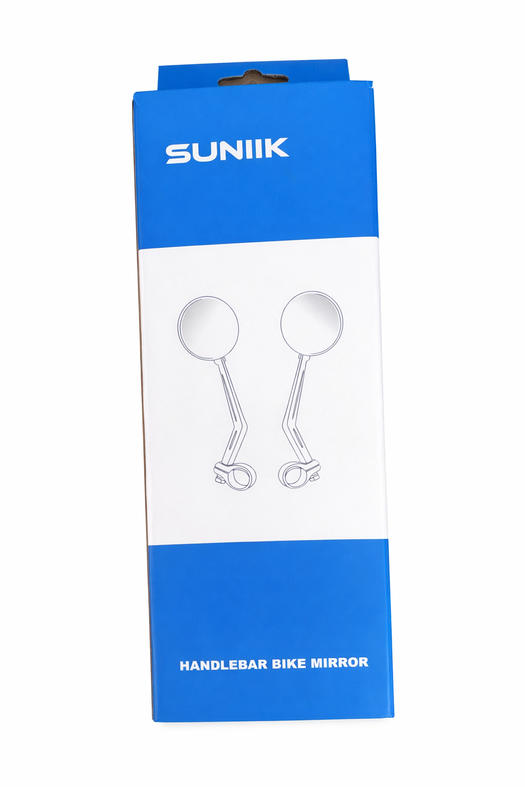 Oglindă bicicletă ghidon SUNIIK, reglabilă 360°, universală, aluminiu + ABS, pentru bicicletă / trotinetă electrică