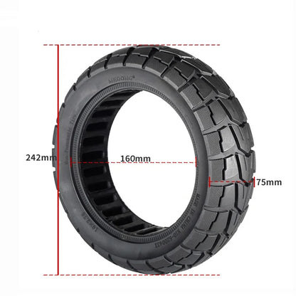 Anvelopă plină (solidă) 10×2,75 Offroad