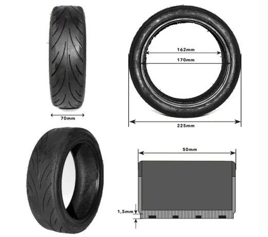 Anvelopă Innova 60/70-6.5 Tubeless