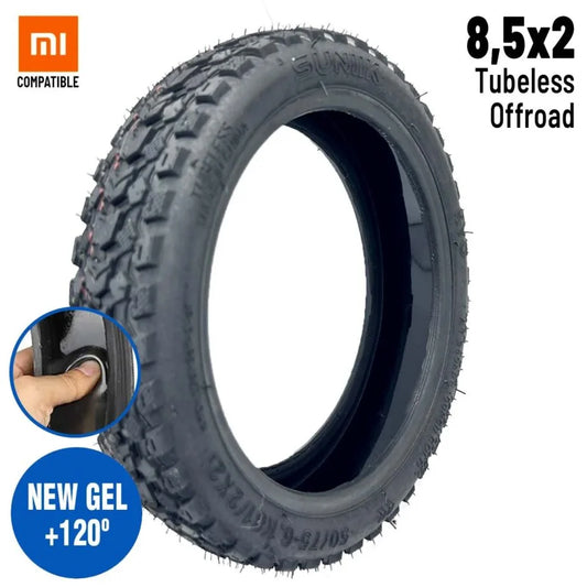 Anvelopă Suniik 50/75-6,1 (8,5×2) Offroad, Tubeless, cu gel antipană