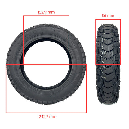 Anvelopă XUANCHENG 10x2-6.1 – Offroad, Cu Cameră (compatibil Xiaomi PRO / PRO 2)