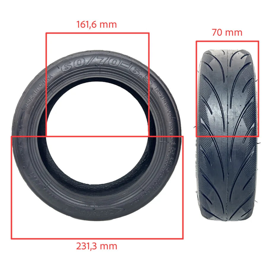 Anvelopă Innova 60/70-6,5 cu gel antipana